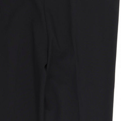 Womens UK Size 18 Peacocks Regular Fit  Black Trousers