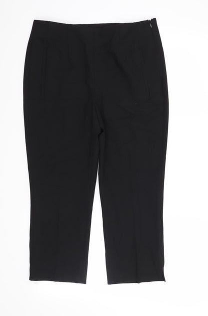 Lakeland Womens Black   Trousers  Size 10 L22 in