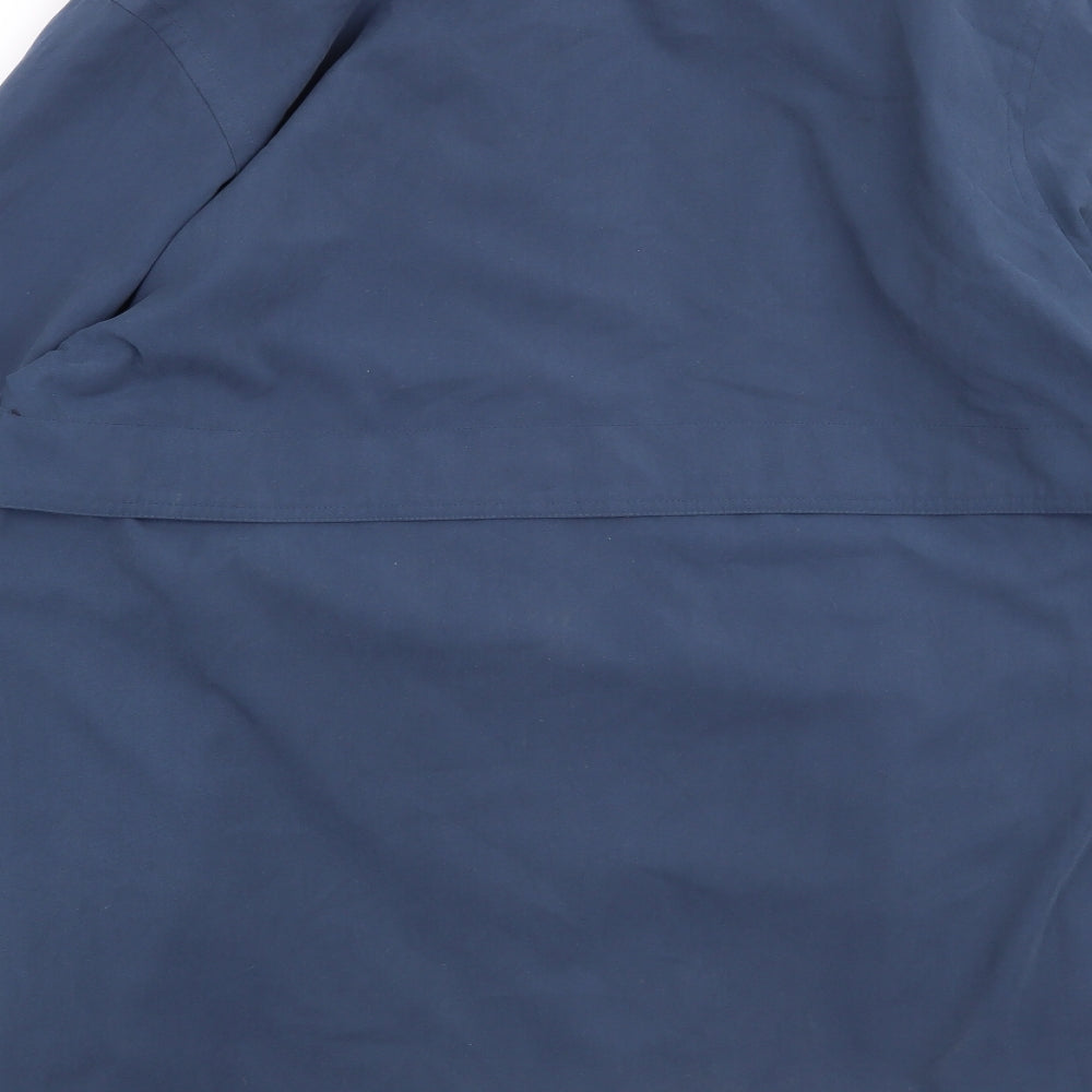 Womens UK Size 14 BHS Blue Overcoat