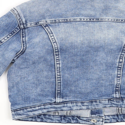 &denim Girls Blue   Jacket  Size 8 Years  - Disco