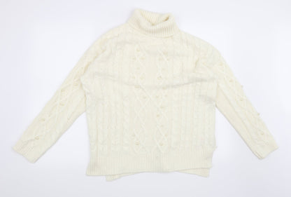F&F Womens Beige   Pullover Jumper Size 12