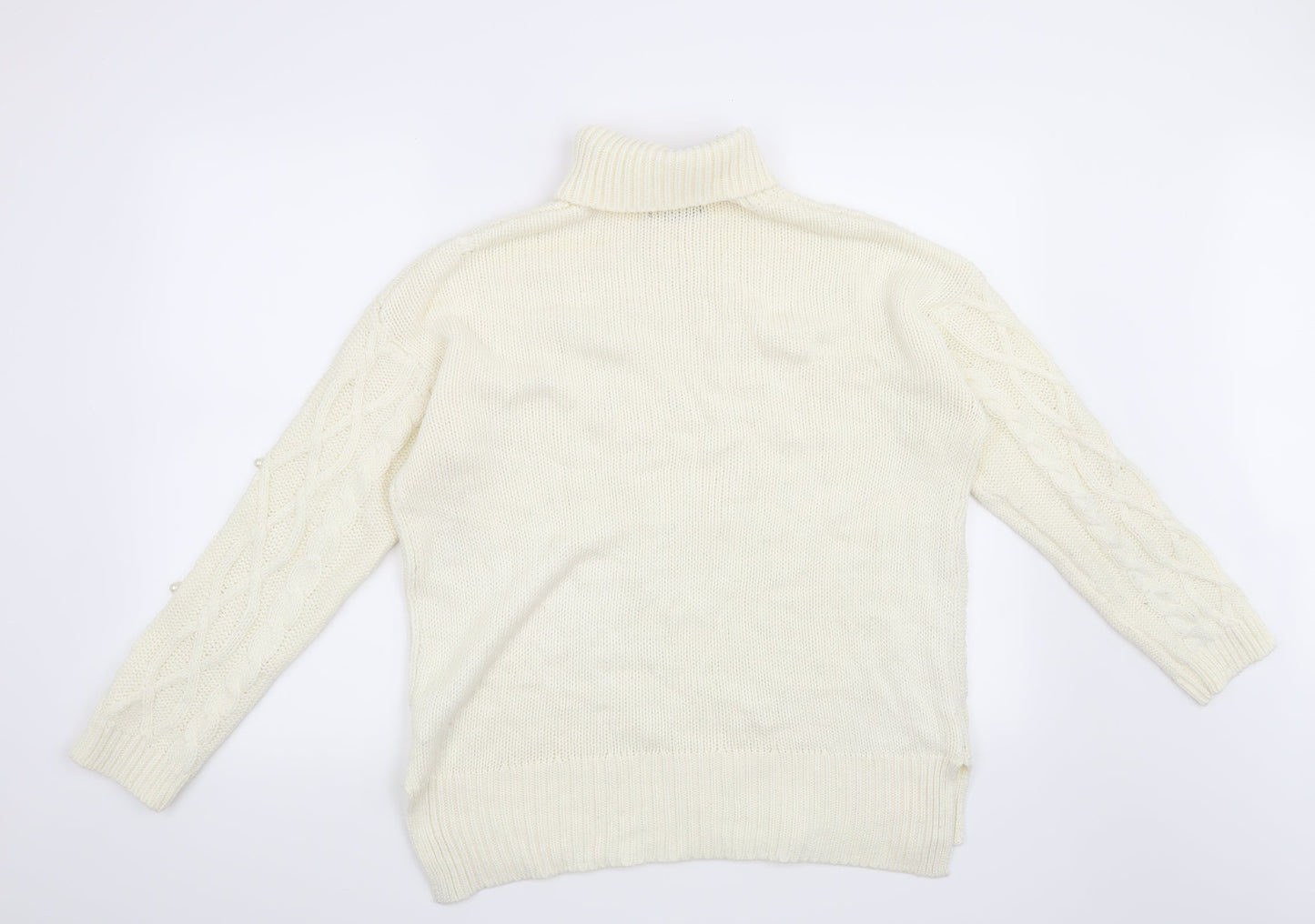 F&F Womens Beige   Pullover Jumper Size 12