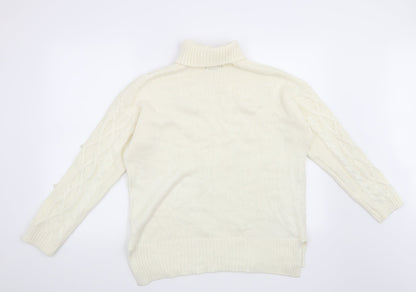 F&F Womens Beige   Pullover Jumper Size 12