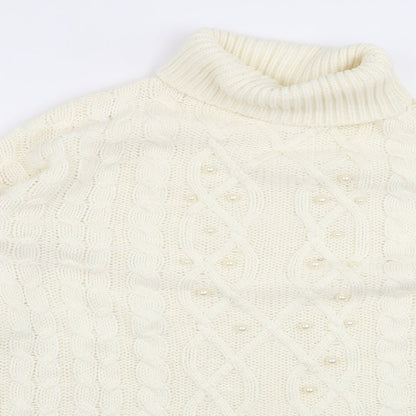 F&F Womens Beige   Pullover Jumper Size 12