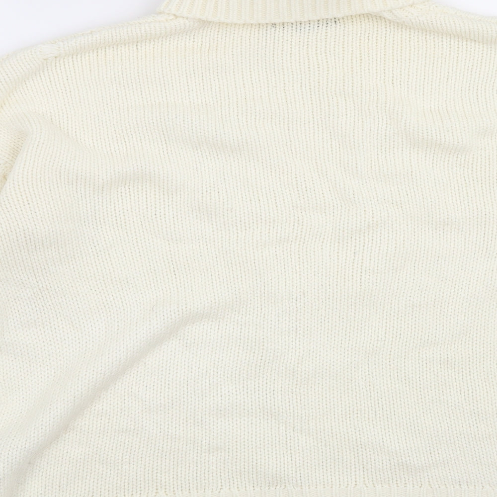 F&F Womens Beige   Pullover Jumper Size 12