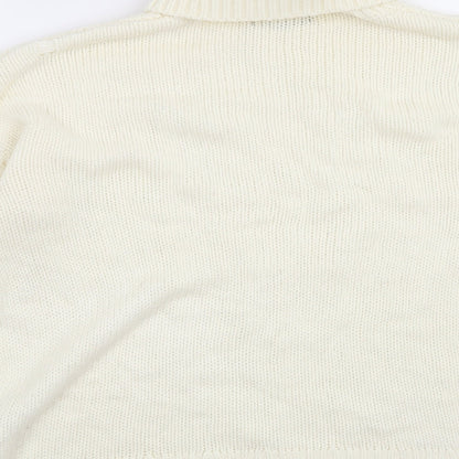 F&F Womens Beige   Pullover Jumper Size 12