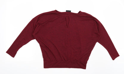 Wallis Womens Red   Pullover Jumper Size 10