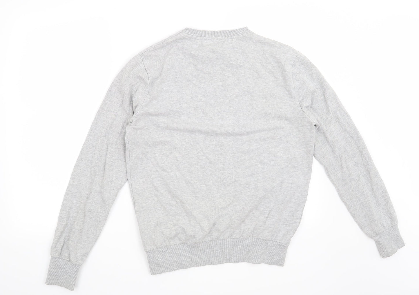Mens UK Size M Cedar Wood State Grey Pullover Sweatshirt