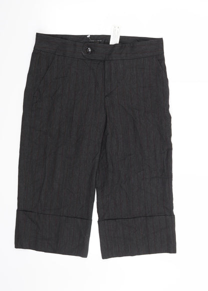 Womens UK Size 10 Zara Regular Fit  Grey Trousers