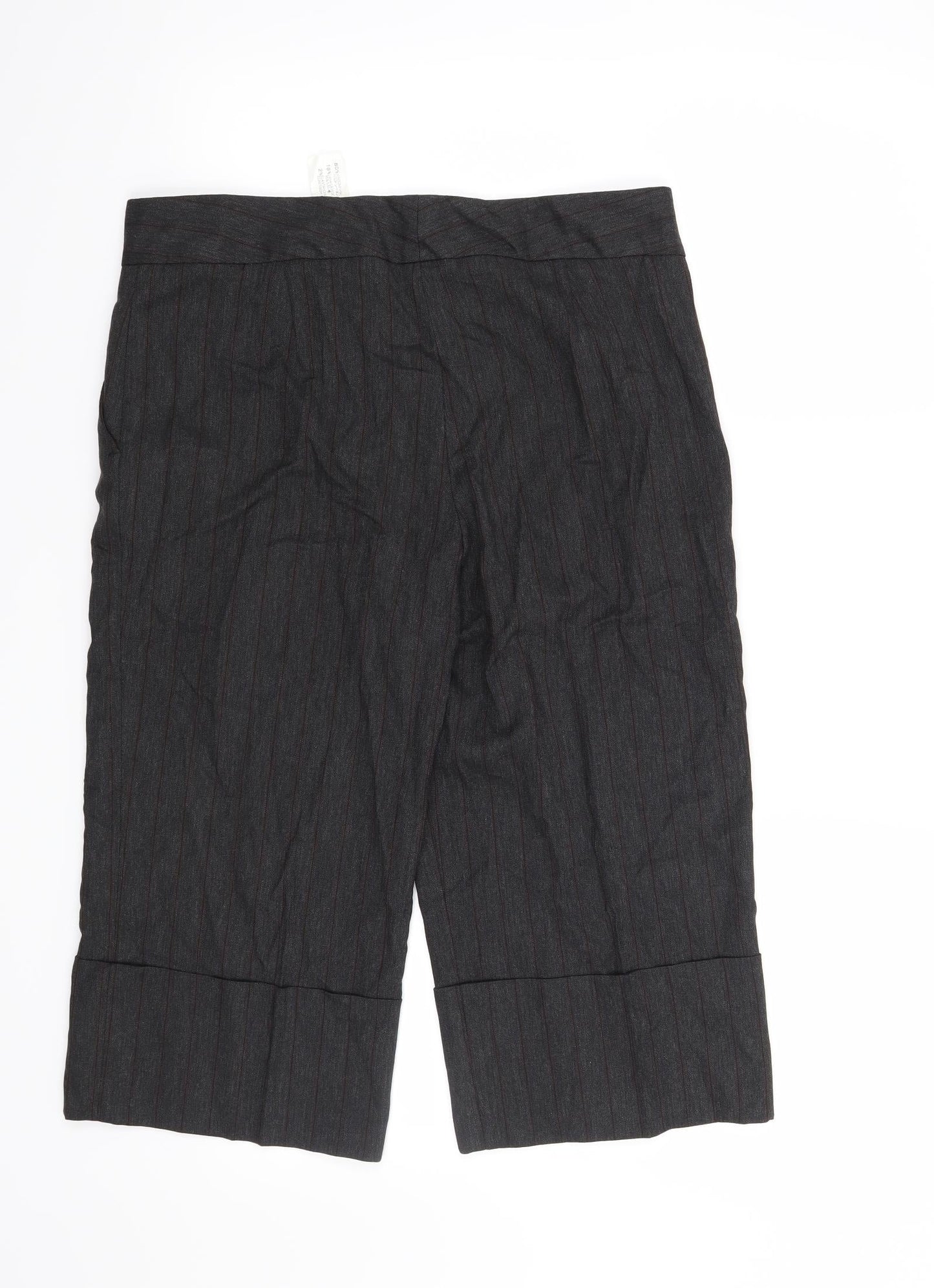 Womens UK Size 10 Zara Regular Fit  Grey Trousers