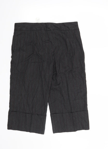 Womens UK Size 10 Zara Regular Fit  Grey Trousers
