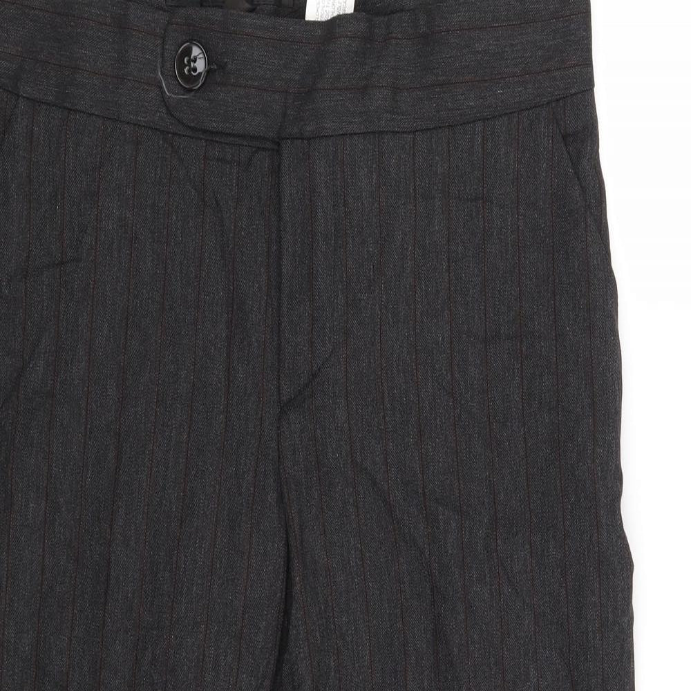 Womens UK Size 10 Zara Regular Fit  Grey Trousers