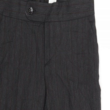 Womens UK Size 10 Zara Regular Fit  Grey Trousers