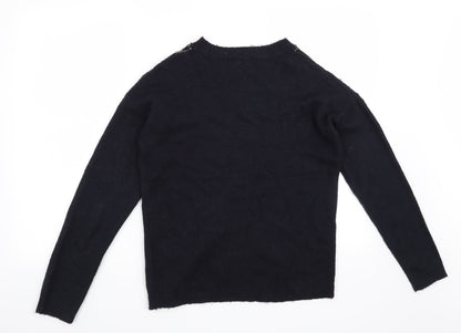 Dorothy Perkins Womens Blue   Pullover Jumper Size 8