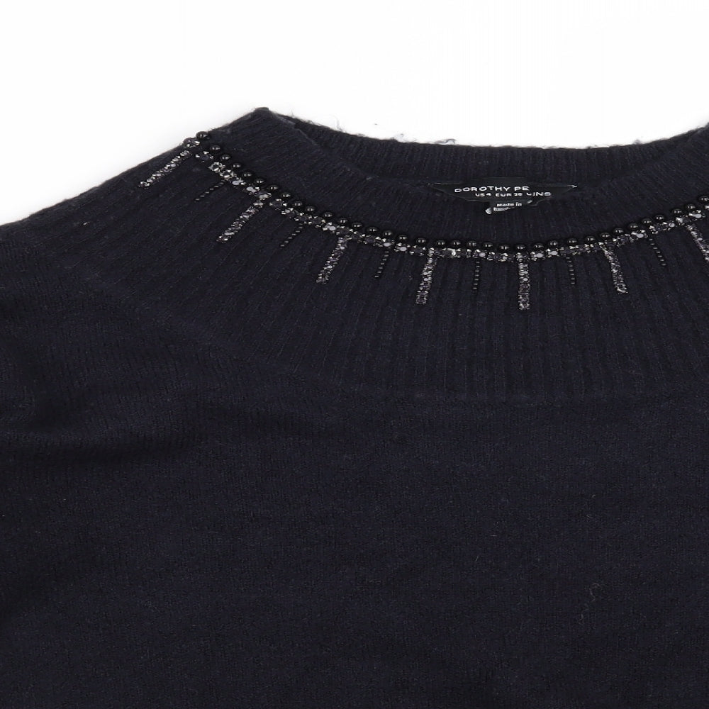 Dorothy Perkins Womens Blue   Pullover Jumper Size 8