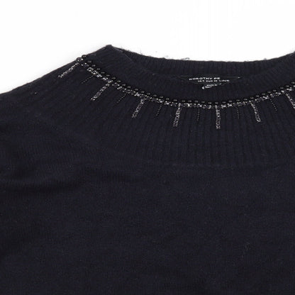 Dorothy Perkins Womens Blue   Pullover Jumper Size 8