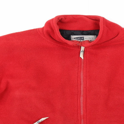 Mens UK Size S Neutral Territory Red Jacket