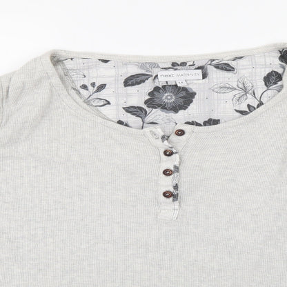 Womens UK Size 14 NEXT Grey Basic T-Shirt
