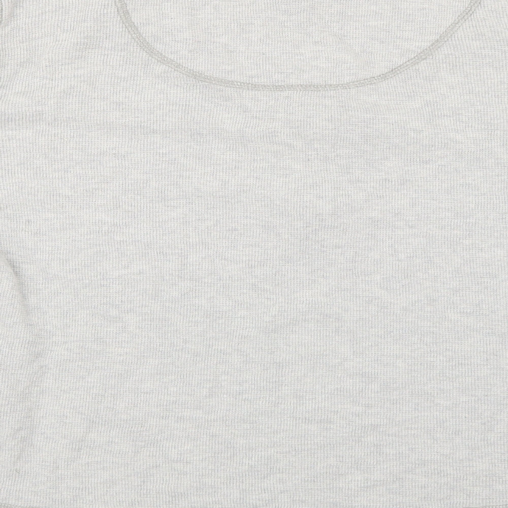 Womens UK Size 14 NEXT Grey Basic T-Shirt