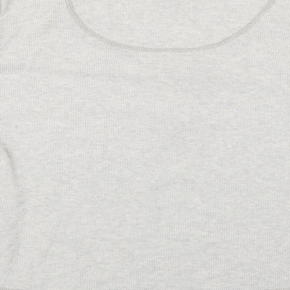 Womens UK Size 14 NEXT Grey Basic T-Shirt