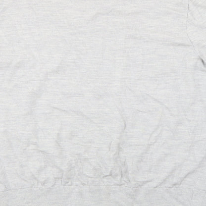 Gap Mens Grey  Knit Pullover Jumper Size L