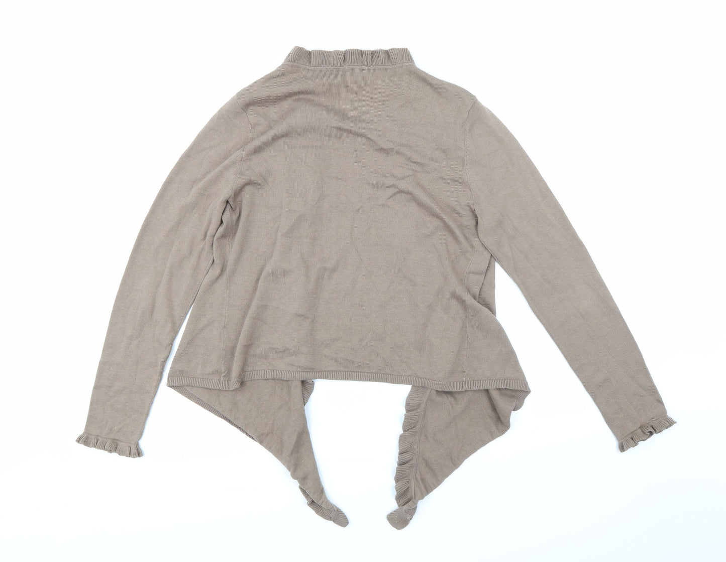 Arruba Womens Brown  Knit Cardigan Jumper Size M