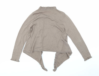 Arruba Womens Brown  Knit Cardigan Jumper Size M