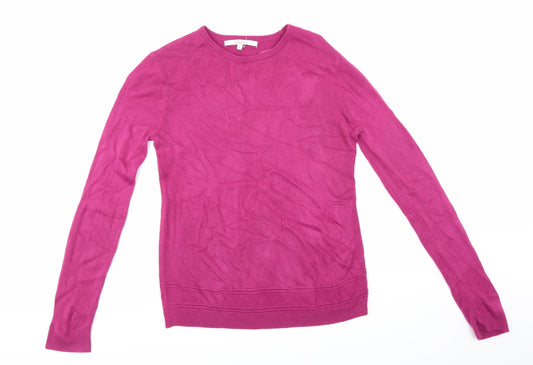 Vida Vi Womens Purple  Knit Pullover Jumper Size L