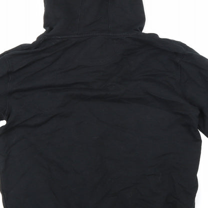 Mens UK Size S Burton Black Pullover Hoodie