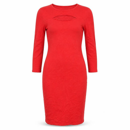 Express Womens Red  Knit Bodycon  Size S