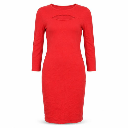 Express Womens Red  Knit Bodycon  Size S