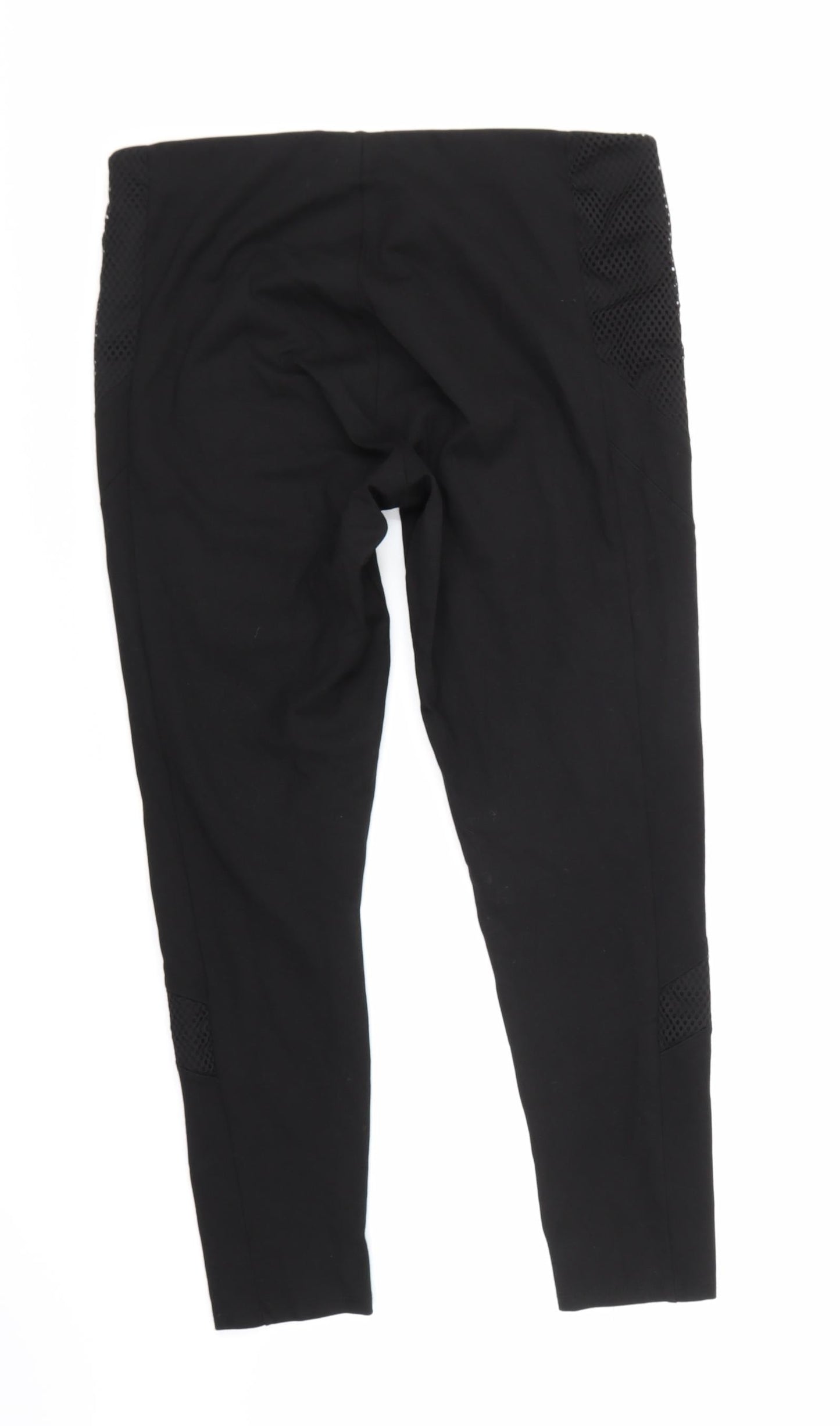 Womens UK Size 16 Marks and Spencer Regular Fit  Black Trousers
