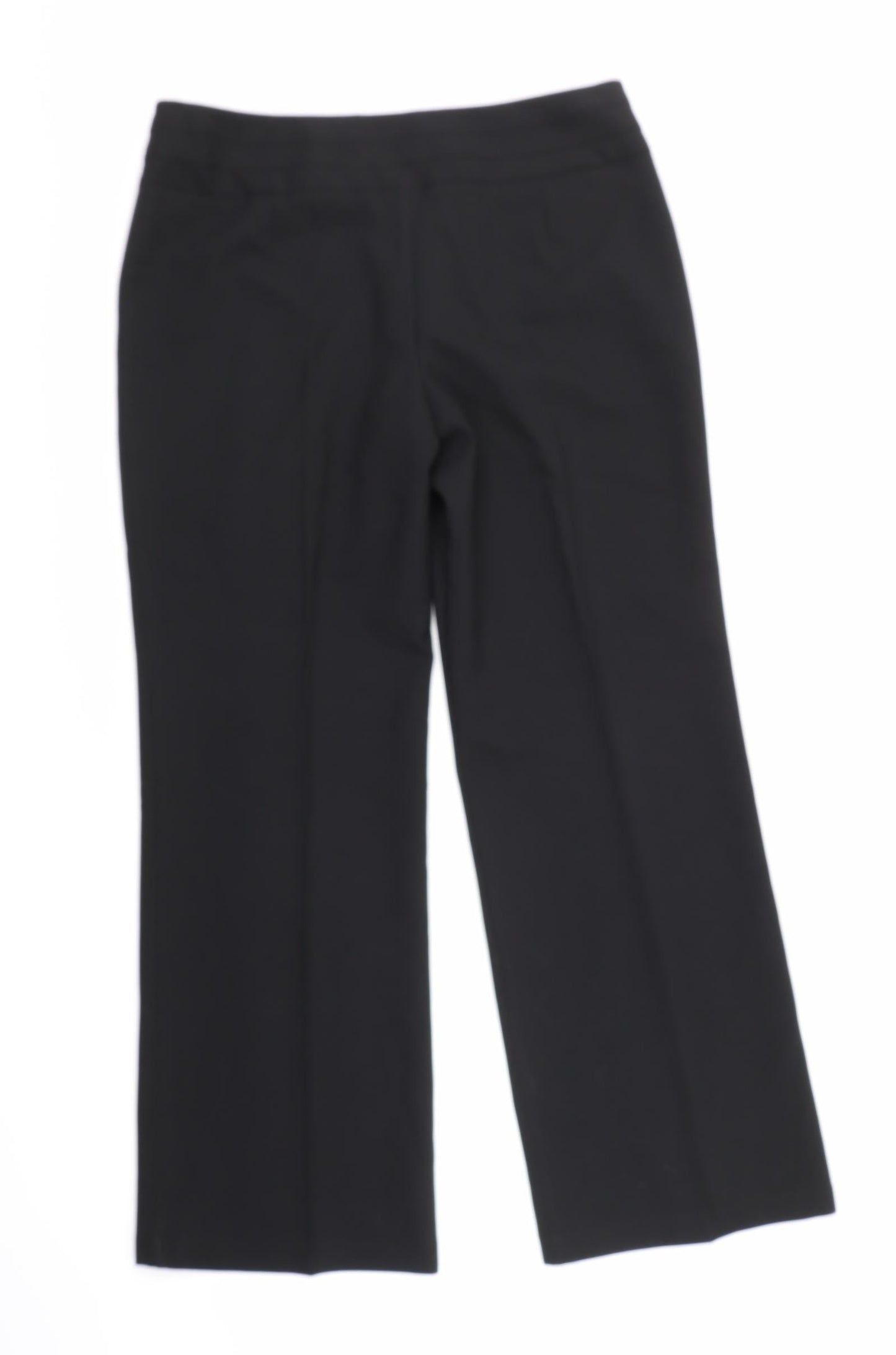 Womens UK Size 14 Marks and Spencer Regular Fit  Black Trousers