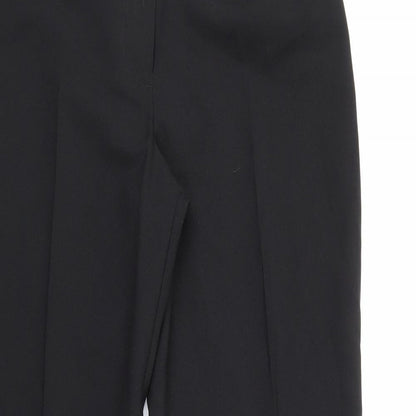 Womens UK Size 14 Marks and Spencer Regular Fit  Black Trousers