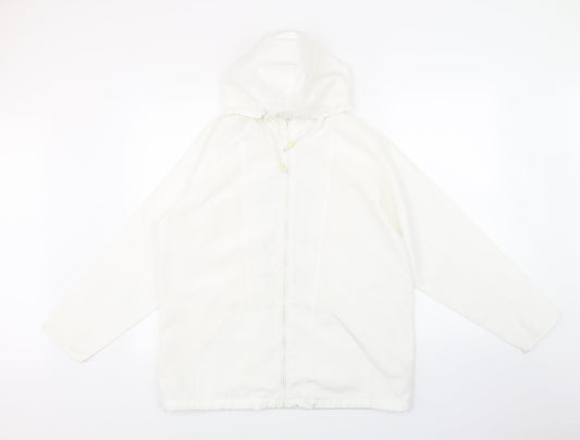 Dunnes Womens White   Jacket  Size 10