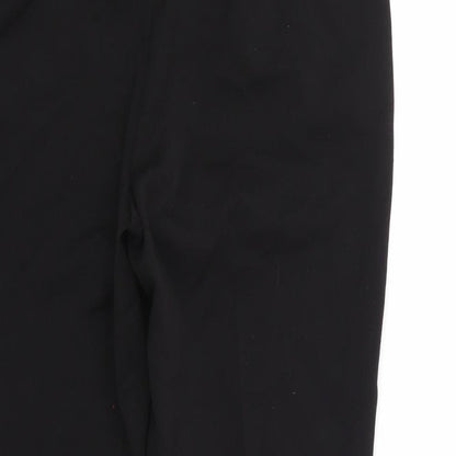 Womens UK Size 12 Marks and Spencer Regular Fit  Black Trousers