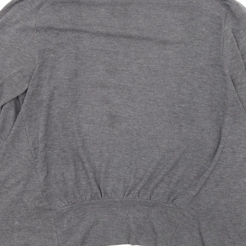 South Bay Womens Grey   Cardigan Jumper Size XL