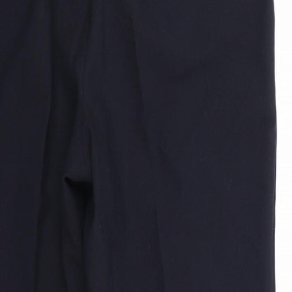 Womens UK Size 12 Isle Regular Fit  Black Trousers