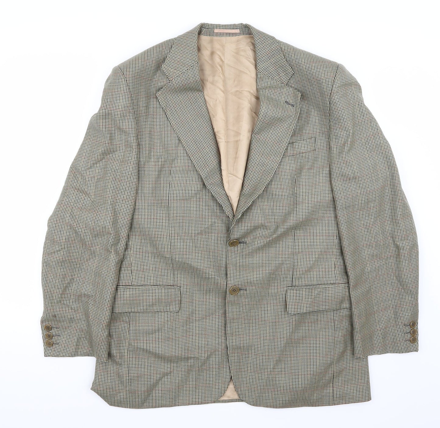 Mens UK Size 40 Chatsworth Regular Beige Suit Jacket
