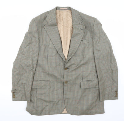 Mens UK Size 40 Chatsworth Regular Beige Suit Jacket