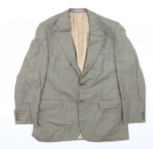 Mens UK Size 40 Chatsworth Regular Beige Suit Jacket