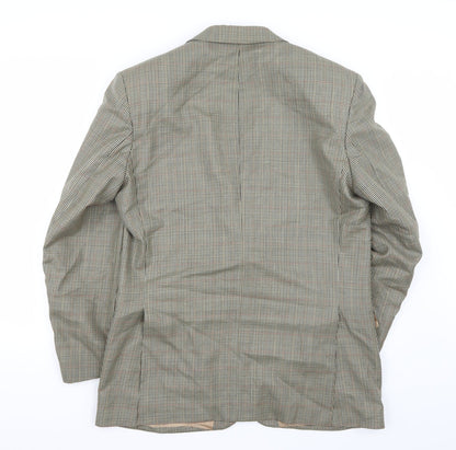 Mens UK Size 40 Chatsworth Regular Beige Suit Jacket