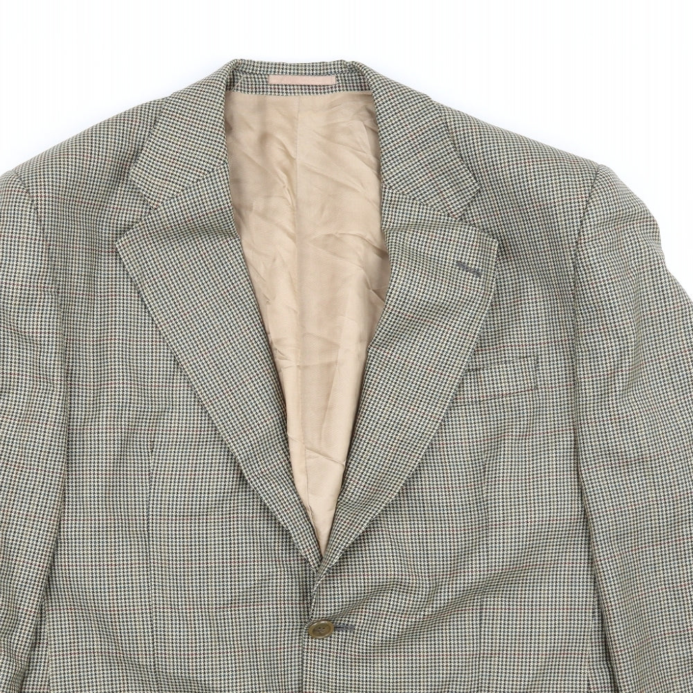 Mens UK Size 40 Chatsworth Regular Beige Suit Jacket