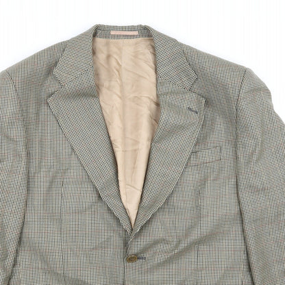Mens UK Size 40 Chatsworth Regular Beige Suit Jacket