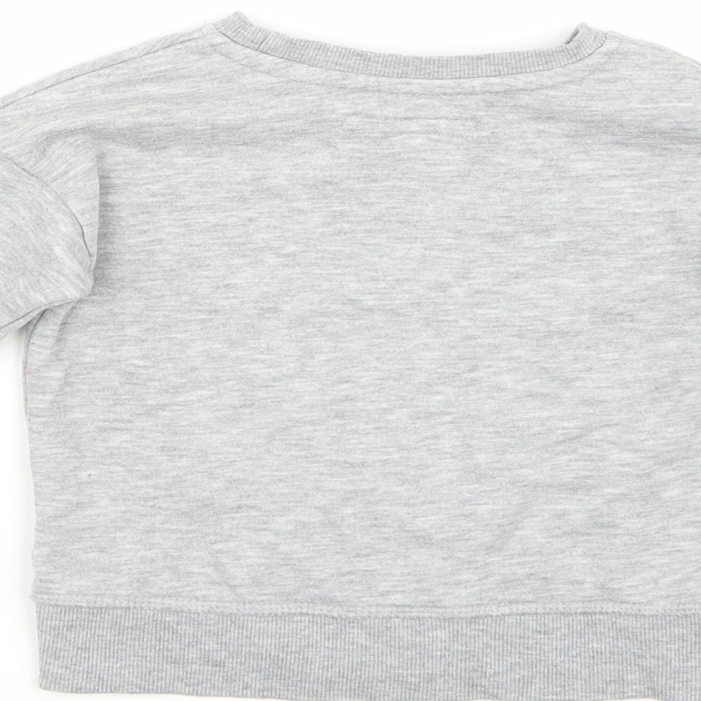 Primark Girls Grey   Pullover Jumper Size 2 Years