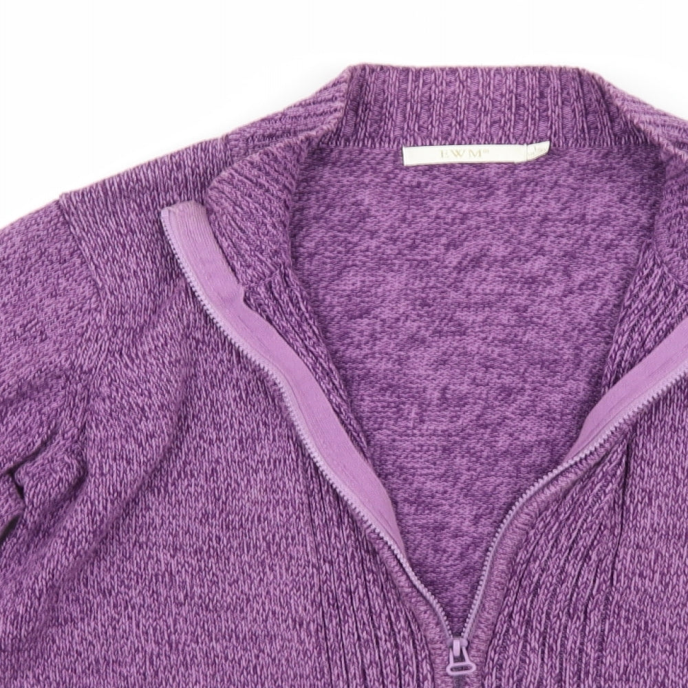 Womens UK Size L EWM Purple Jacket