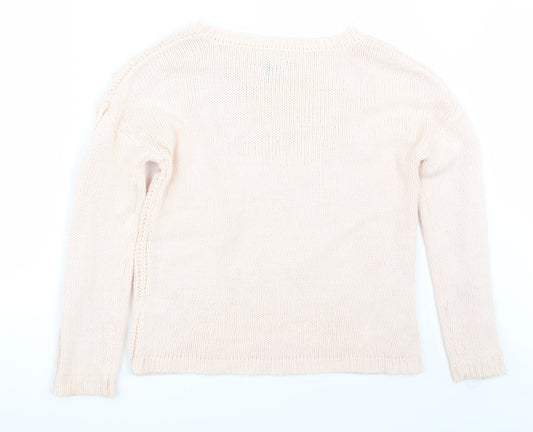 B you Womens Pink   Pullover Jumper Size 12