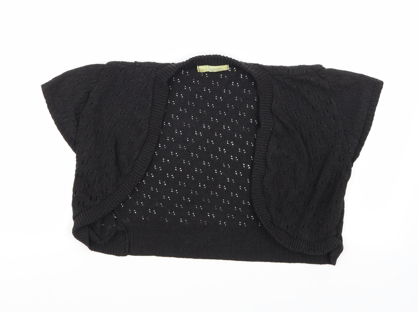 Agenda Womens Black   Cardigan Jumper Size S