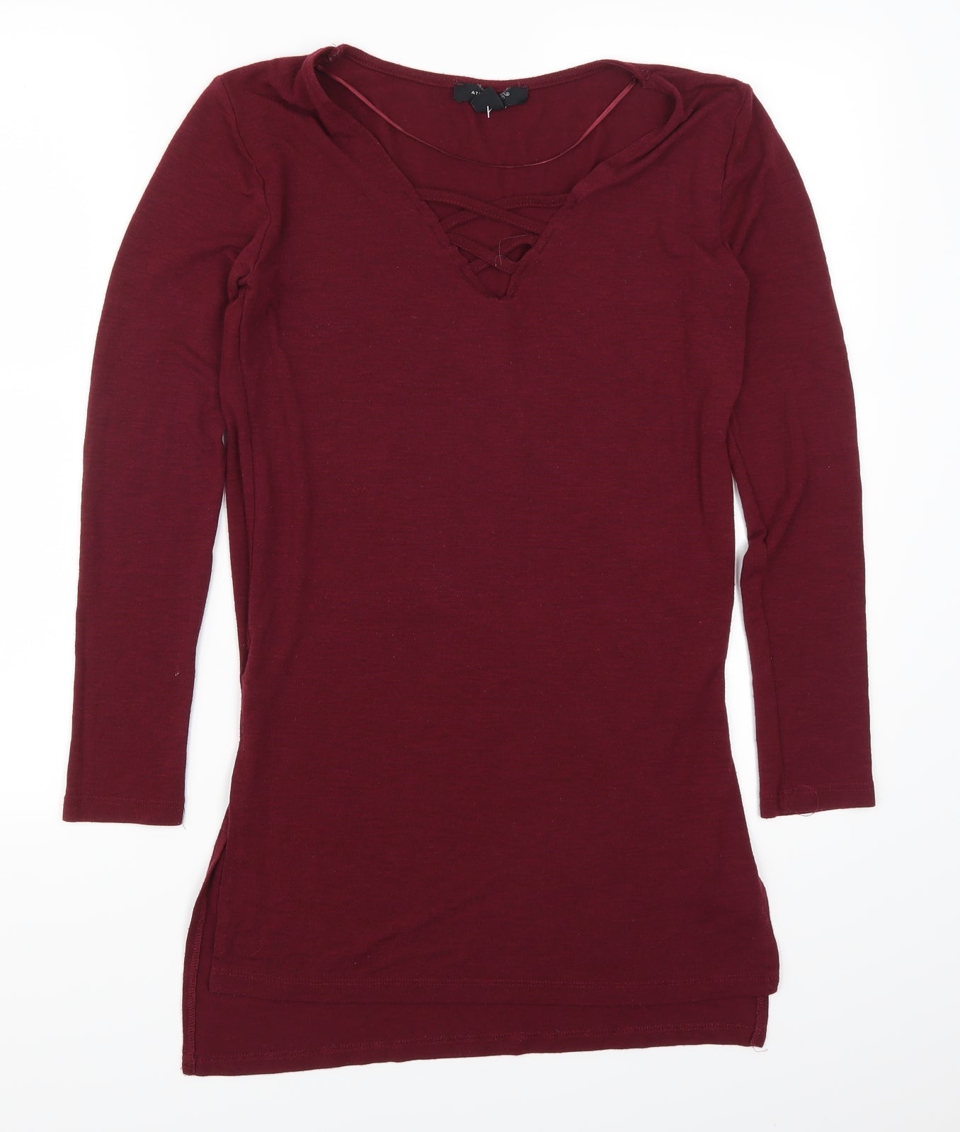 Atmosphere Womens Red   Basic T-Shirt Size 6