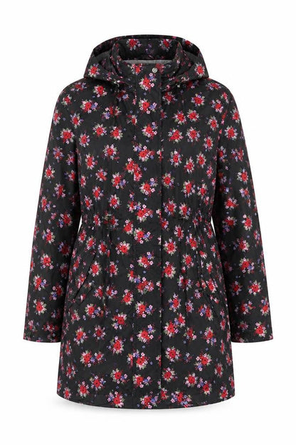 Womens UK Size S TU Black Anorak Coat